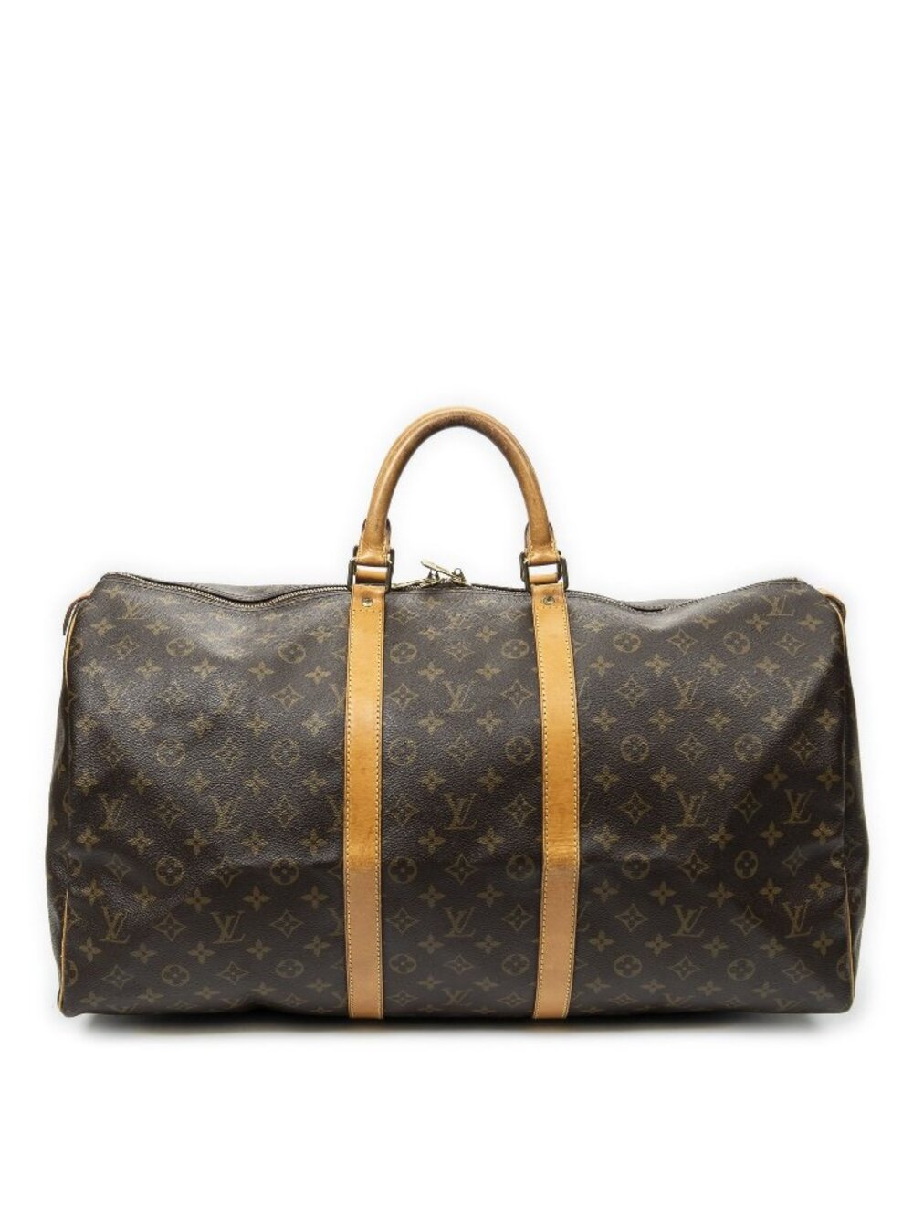 ★SOLD★ Louis Vuitton Keepall Brown Monogram Canvas - Picture 1 of 15